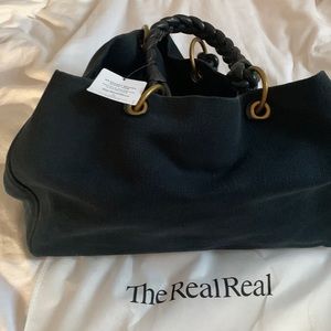 Women's Bottega Veneta Canvas and Leather Tote